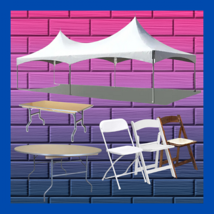 Tents, Tables, & Chairs Rentals