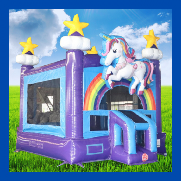 Unicorn Bounce House Rental