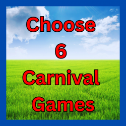 Choose 6 Carnival Games